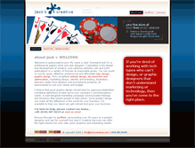 Tablet Screenshot of jackscreative.com
